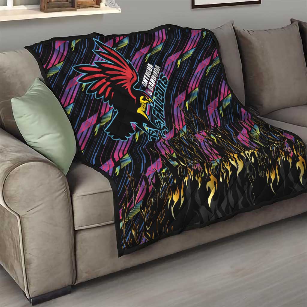 Antigua & Barbuda Cricket Falcons Quilt Through The Fire-Go Glory LT03