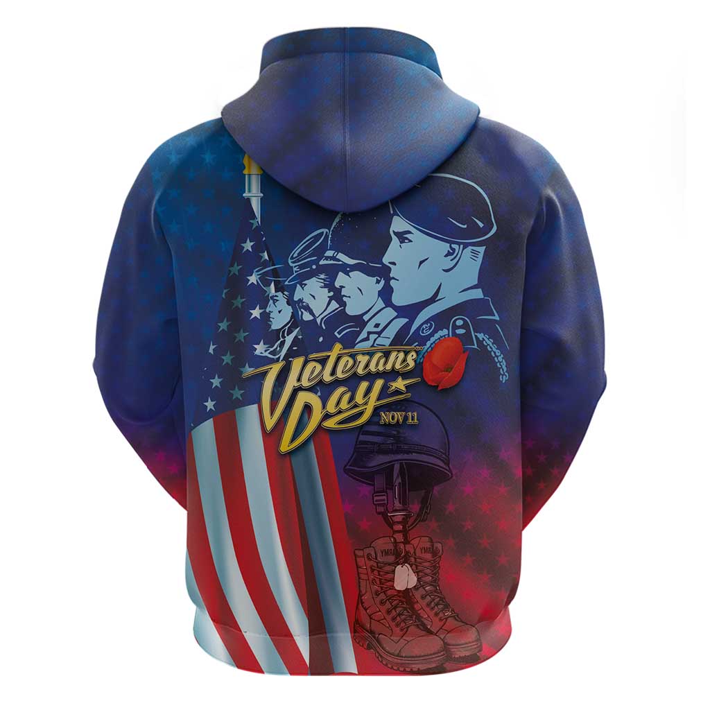Veterans Day Military Never Forget Forever Honor Hoodie LT03