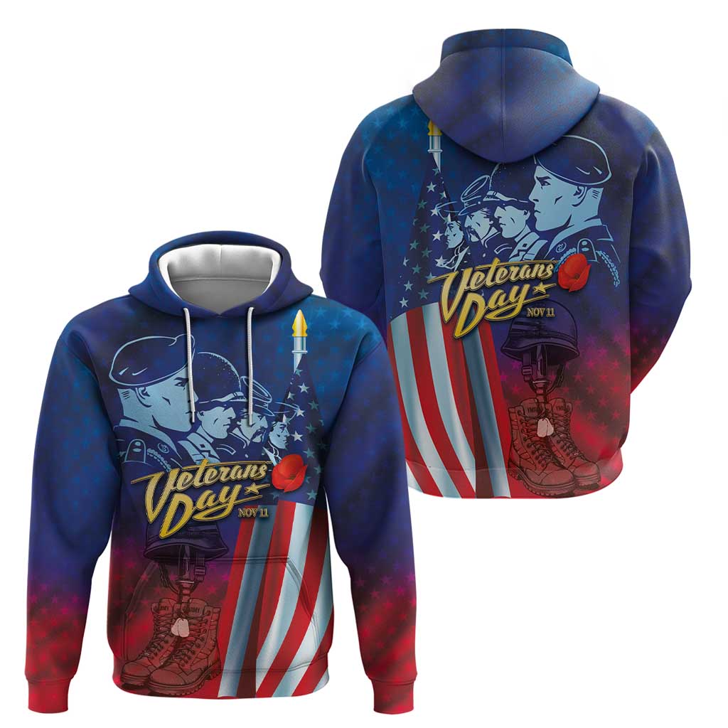 Veterans Day Military Never Forget Forever Honor Hoodie LT03