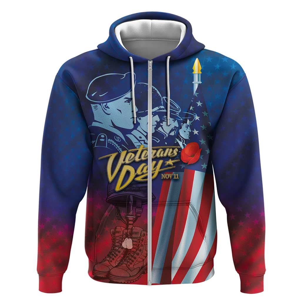 Veterans Day Military Never Forget Forever Honor Hoodie LT03