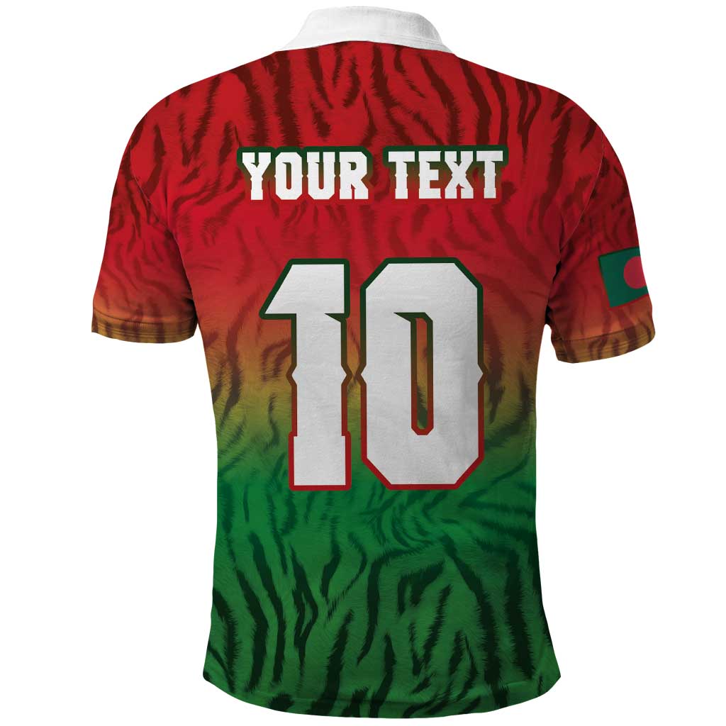 Custom Bangladesh Cricket-The Tigers Polo Shirt LT03