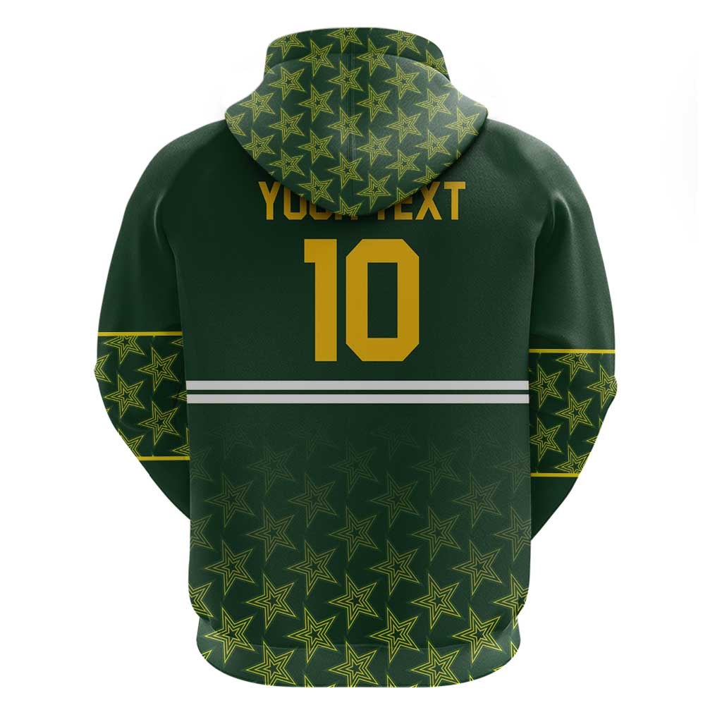 Custom Pakistan Men in Green Cricket-The Super Stars Hoodie LT03