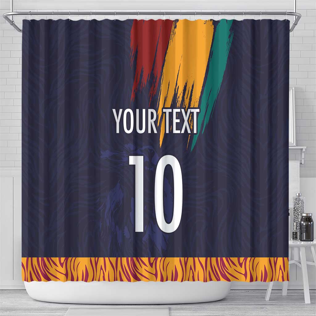 Custom Sri Lanka Cricket The Lions Shower Curtain LT03