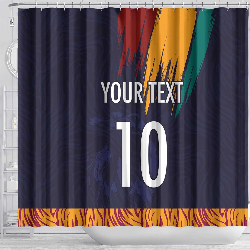 Custom Sri Lanka Cricket The Lions Shower Curtain LT03