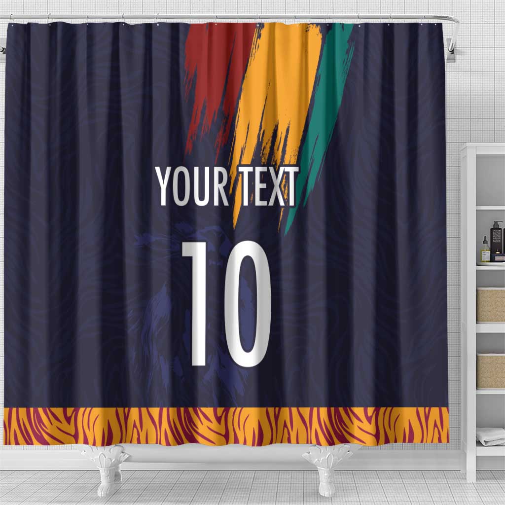 Custom Sri Lanka Cricket The Lions Shower Curtain LT03