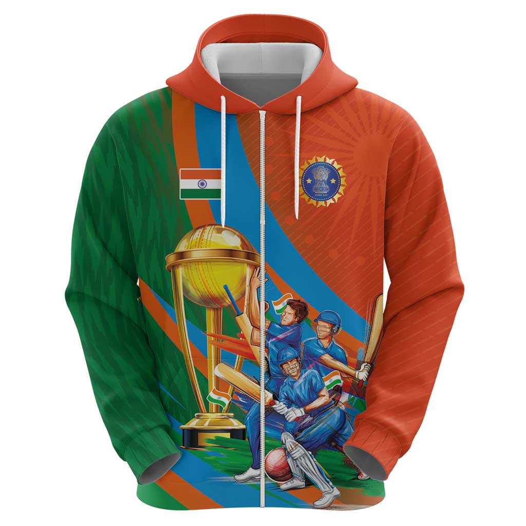 Indian Cricket Men in Blue The Champion 2025 Hoodie LT03