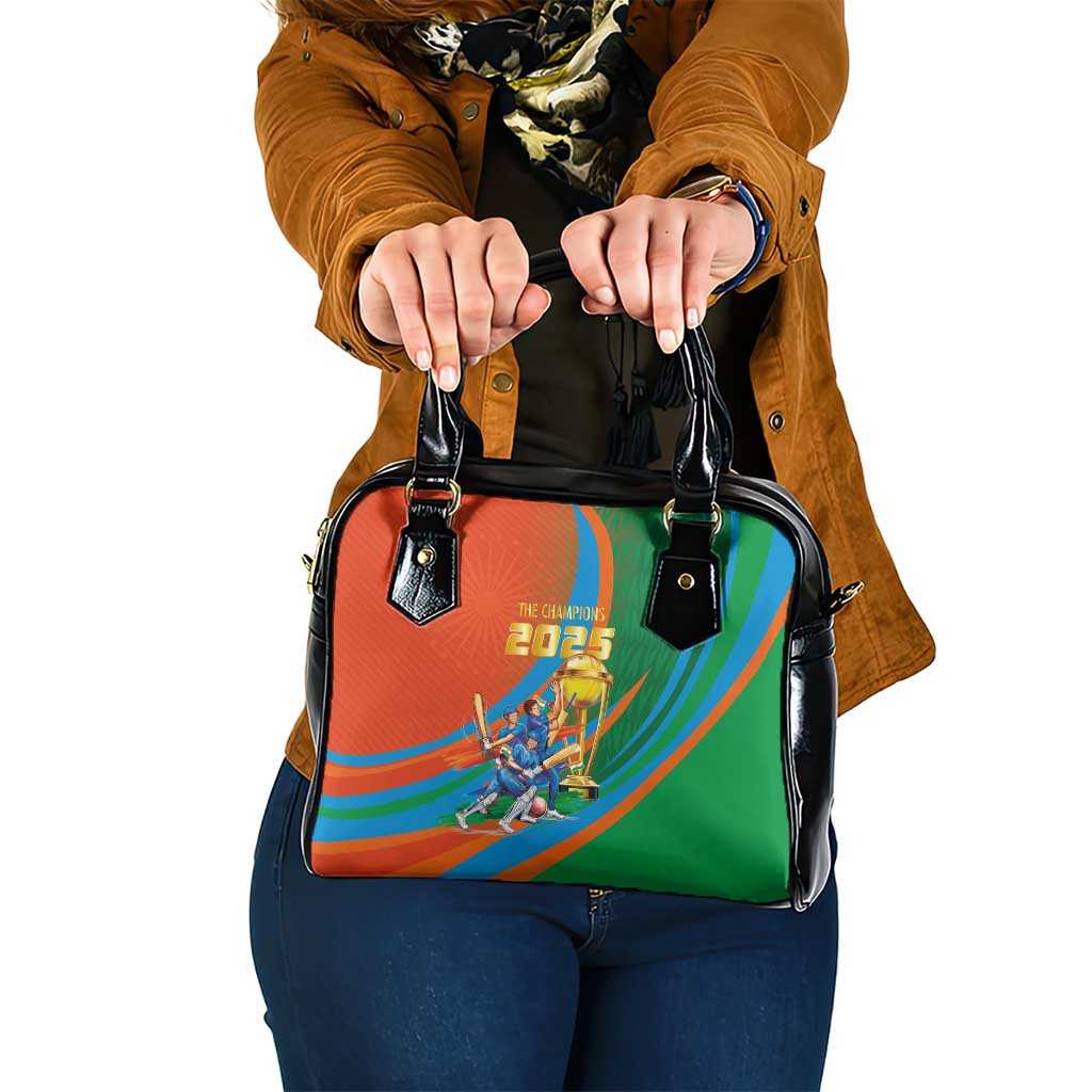Indian Cricket Men in Blue The Champion 2025 Shoulder Handbag LT03