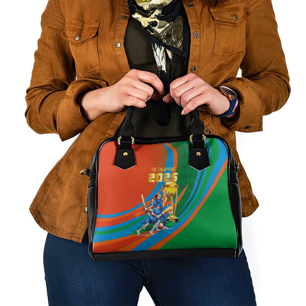 Indian Cricket Men in Blue The Champion 2025 Shoulder Handbag LT03