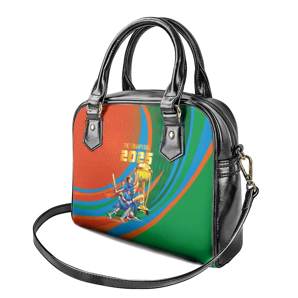 Indian Cricket Men in Blue The Champion 2025 Shoulder Handbag LT03