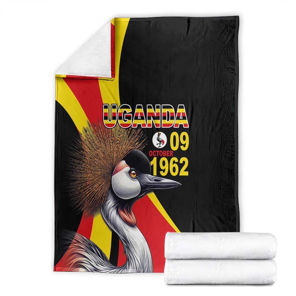 Uganda Independence Day with Crowned Cranes Blanket LT03