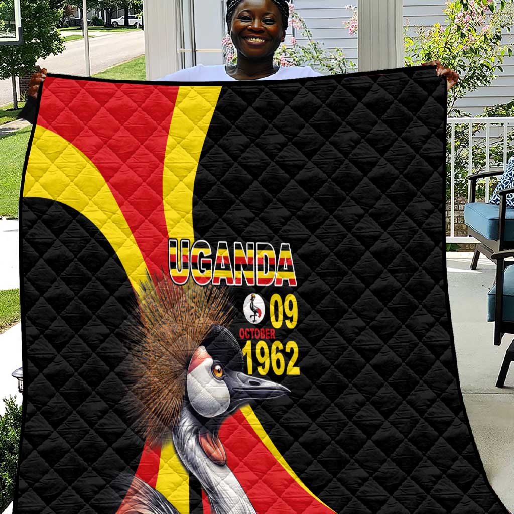 Uganda Independence Day with Crowned Cranes Quilt LT03