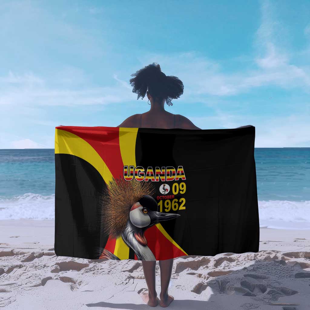 Uganda Independence Day with Crowned Cranes Sarong LT03