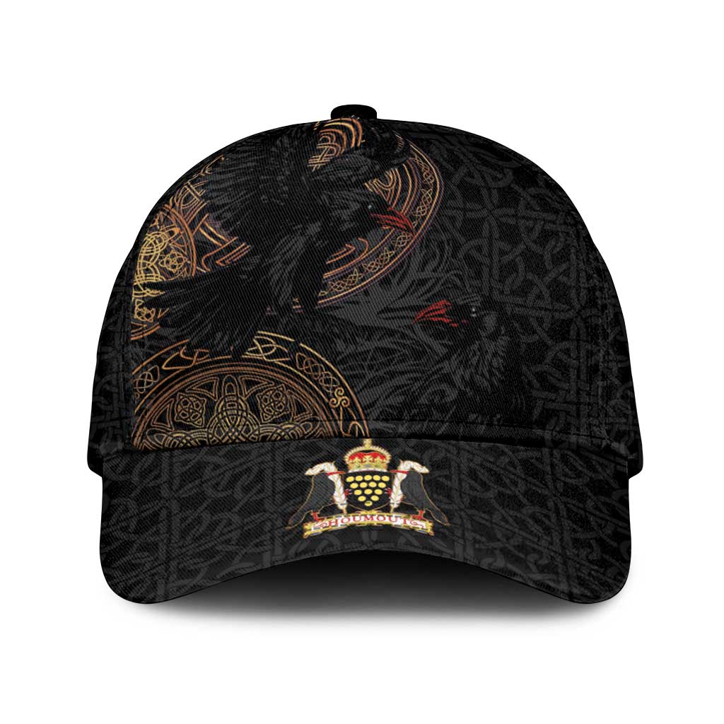 Cornwall Celtic-Chough and Knot Classic Cap LT03