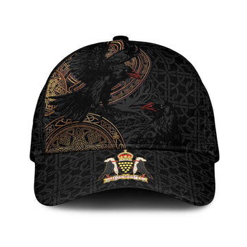 Cornwall Celtic-Chough and Knot Classic Cap LT03