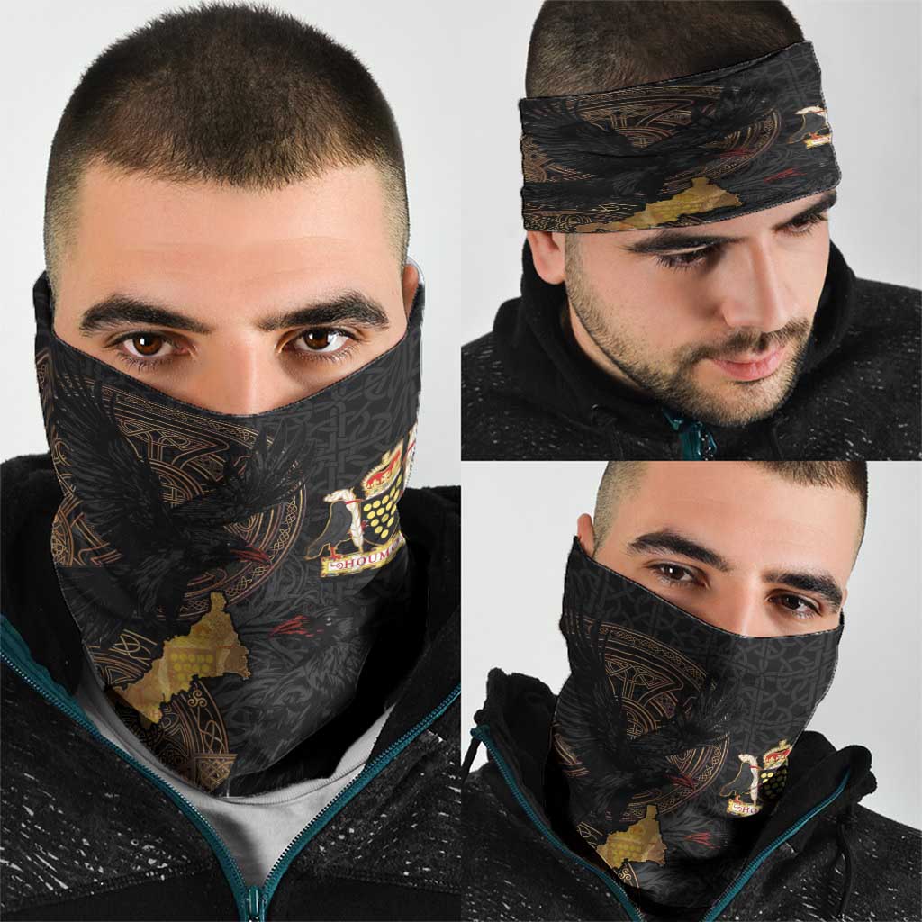 Cornwall Celtic-Chough and Knot Neck Gaiter LT03