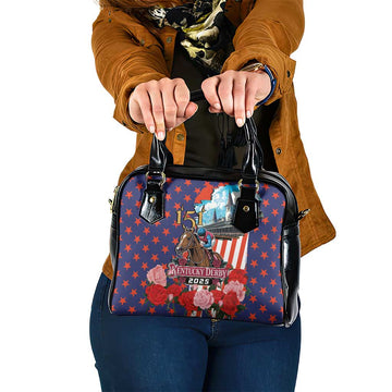 Kentucky Horses Racing 2025 Shoulder Handbag Anniversary 151st The Race for the Roses LT03