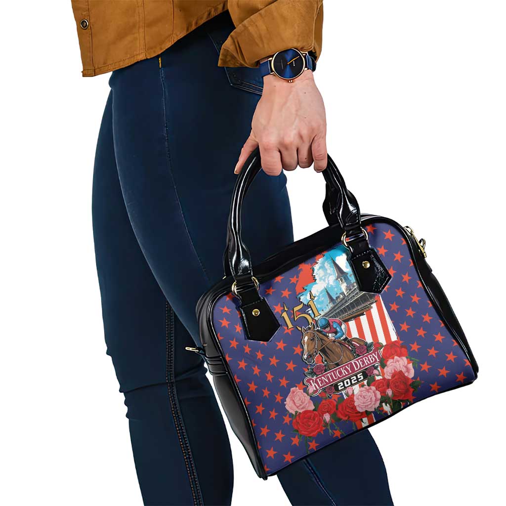 Kentucky Horses Racing 2025 Shoulder Handbag Anniversary 151st The Race for the Roses LT03