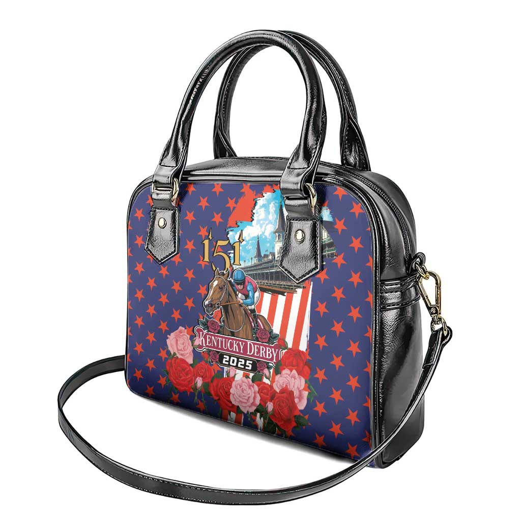 Kentucky Horses Racing 2025 Shoulder Handbag Anniversary 151st The Race for the Roses LT03