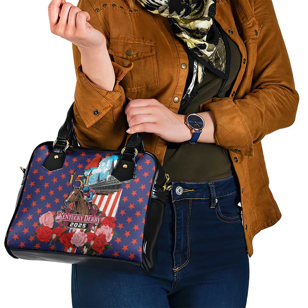 Kentucky Horses Racing 2025 Shoulder Handbag Anniversary 151st The Race for the Roses LT03