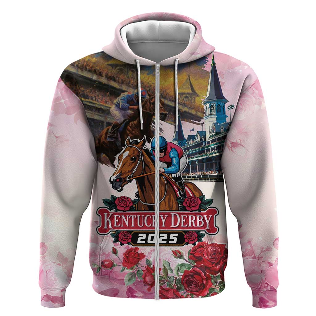Kentucky Horses Racing 2025 Hoodie Churchill Downs The Race for the Roses LT03