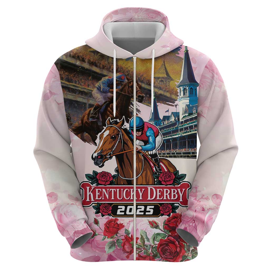 Kentucky Horses Racing 2025 Hoodie Churchill Downs The Race for the Roses LT03