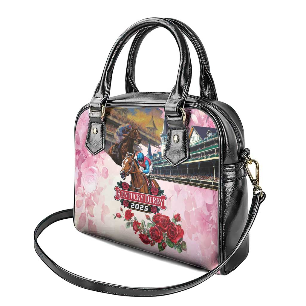 Kentucky Horses Racing 2025 Shoulder Handbag Churchill Downs The Race for the Roses LT03