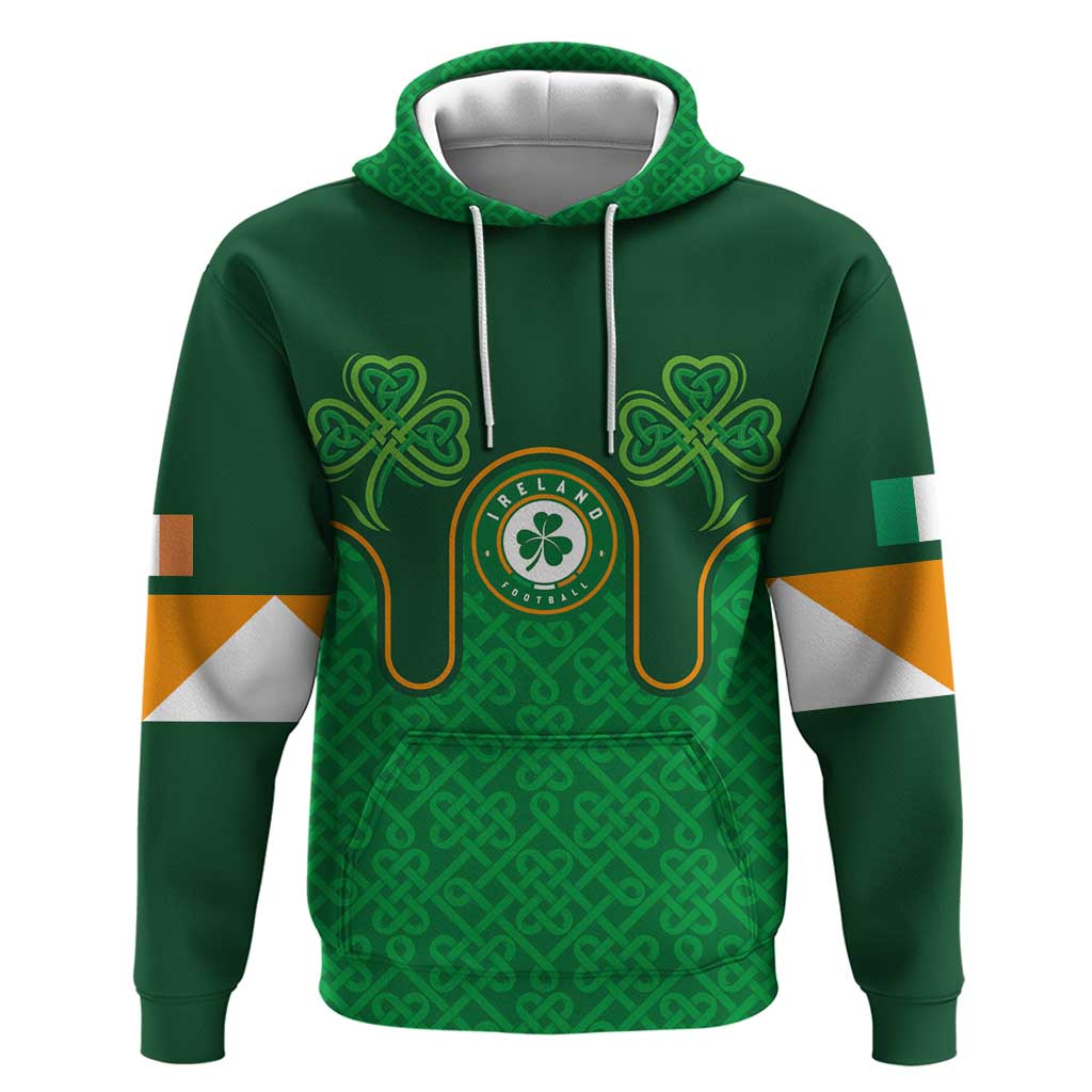 Custom Ireland Football Hoodie The Boys in Green-Go Champions LT03