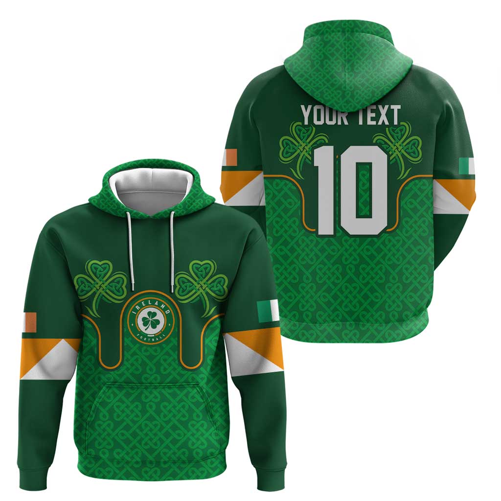 Custom Ireland Football Hoodie The Boys in Green-Go Champions LT03