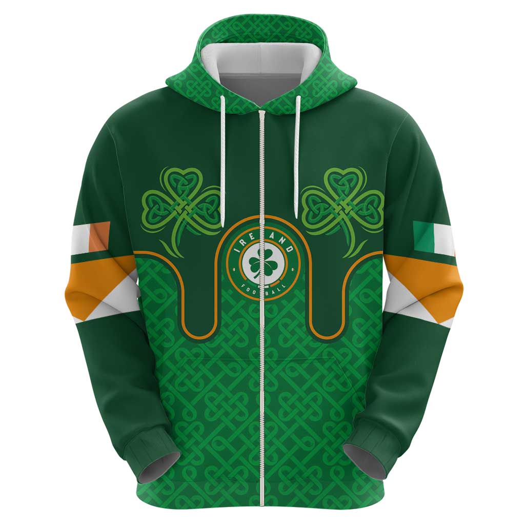 Custom Ireland Football Hoodie The Boys in Green-Go Champions LT03