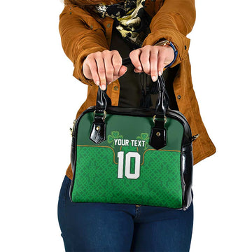 Custom Ireland Football Shoulder Handbag The Boys in Green-Go Champions LT03