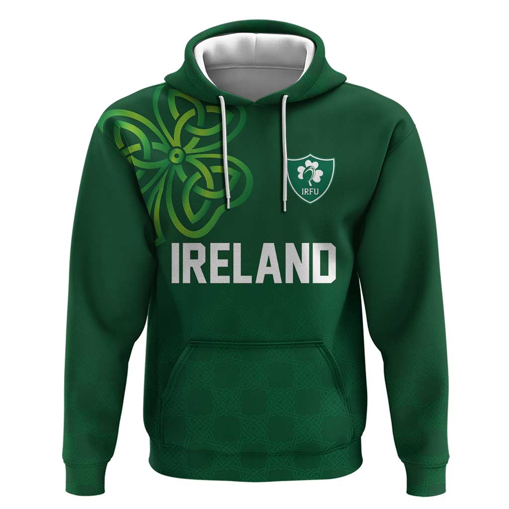 Custom Ireland Rugby-Celtic Shamrocks Hoodie LT03