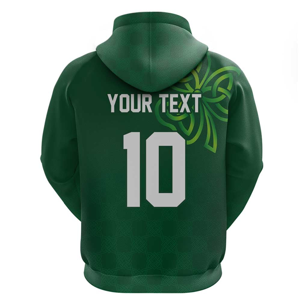 Custom Ireland Rugby-Celtic Shamrocks Hoodie LT03