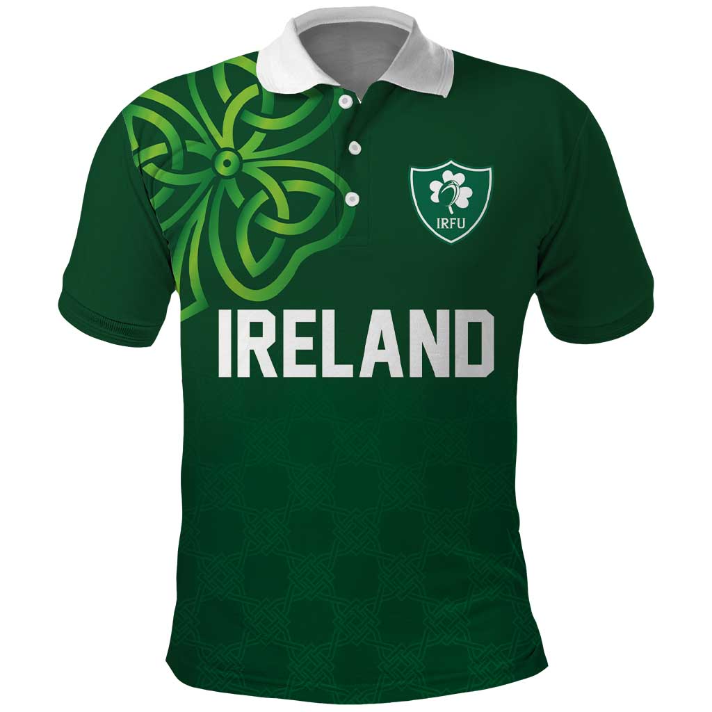 Custom Ireland Rugby-Celtic Shamrocks Polo Shirt LT03