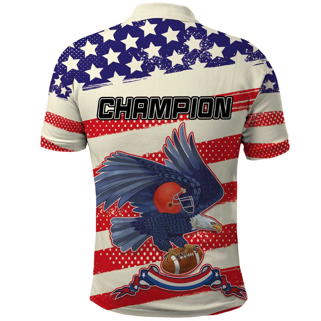 American Football Polo Shirt Go Champion 2024 LT03