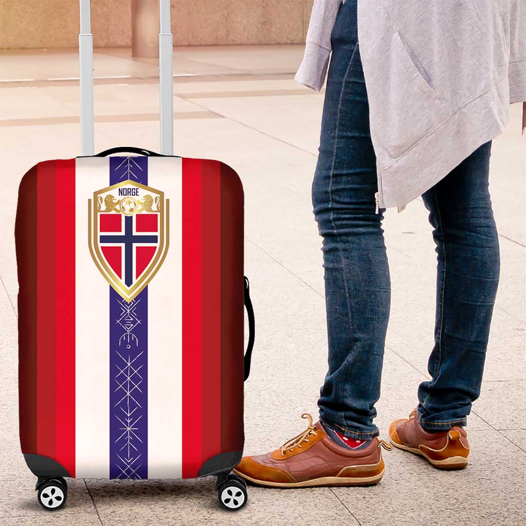 Norway Football Luggage Cover Norwegian Stripes-Viking Style LT03