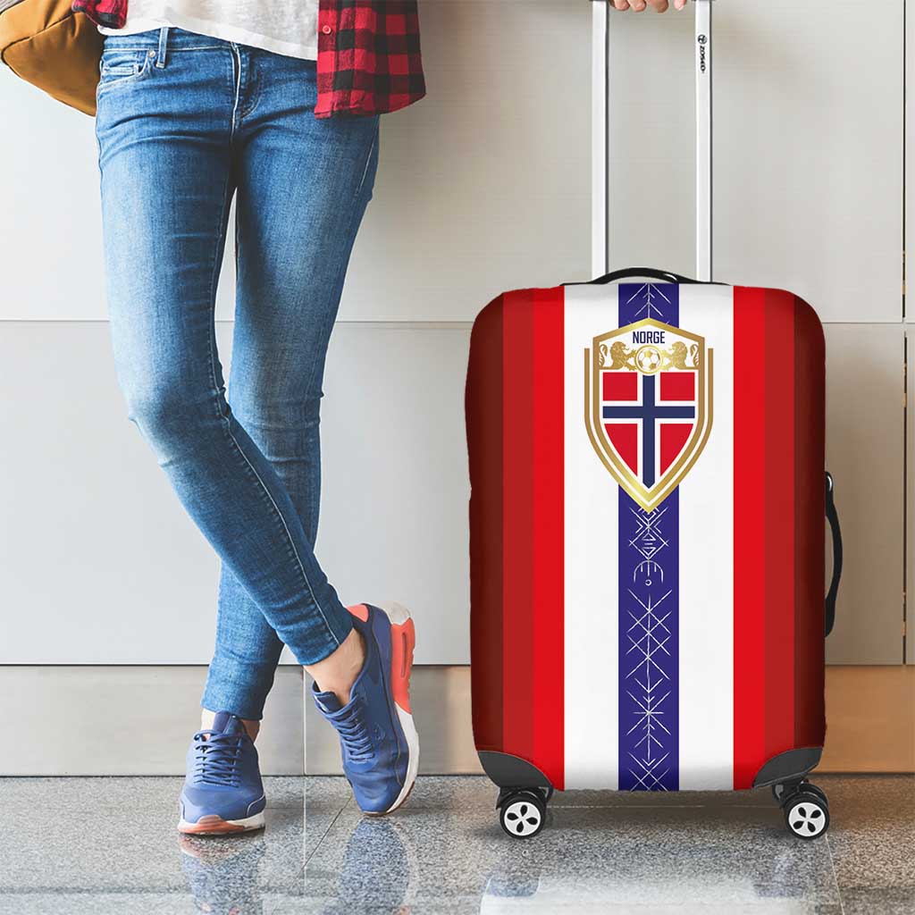 Norway Football Luggage Cover Norwegian Stripes-Viking Style LT03
