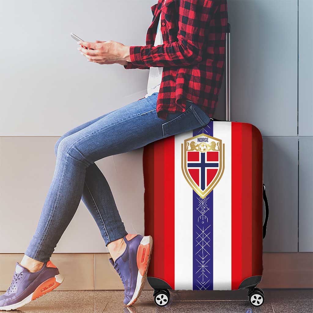 Norway Football Luggage Cover Norwegian Stripes-Viking Style LT03
