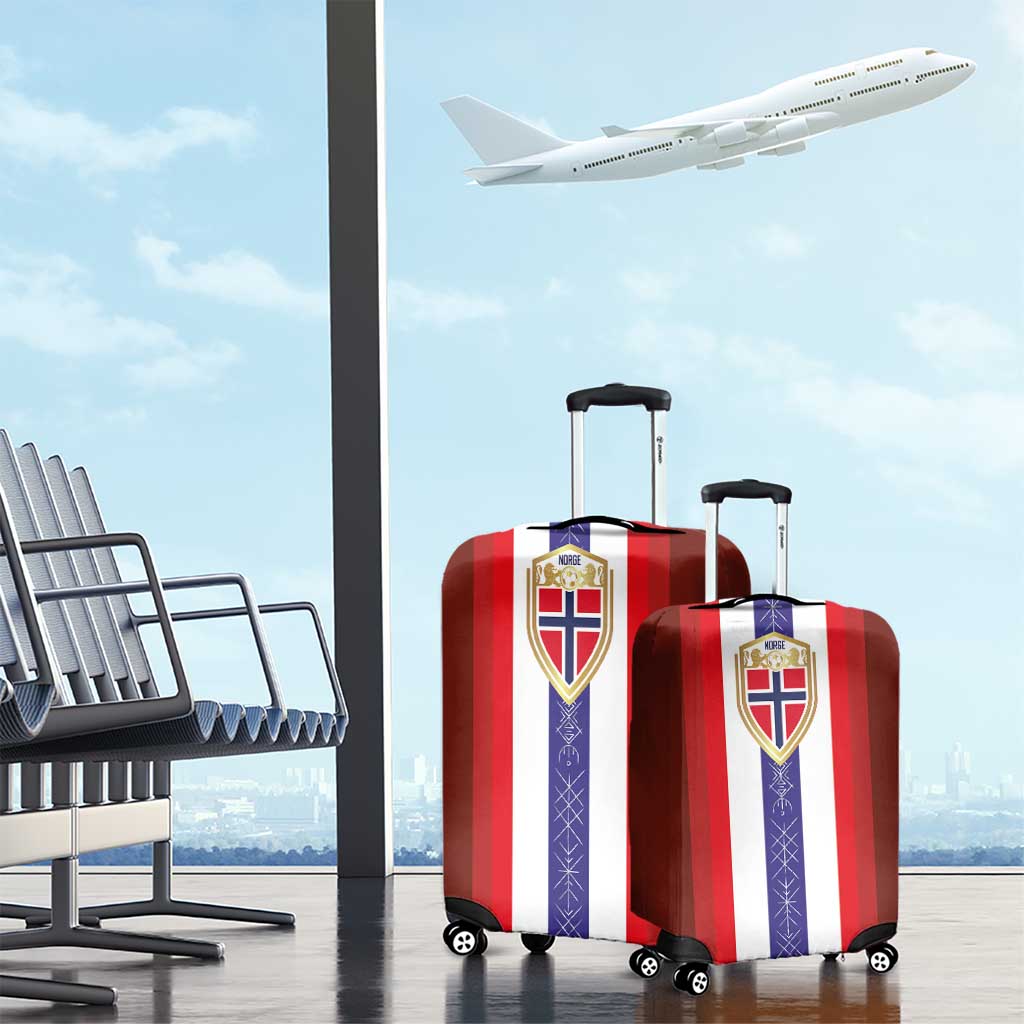 Norway Football Luggage Cover Norwegian Stripes-Viking Style LT03