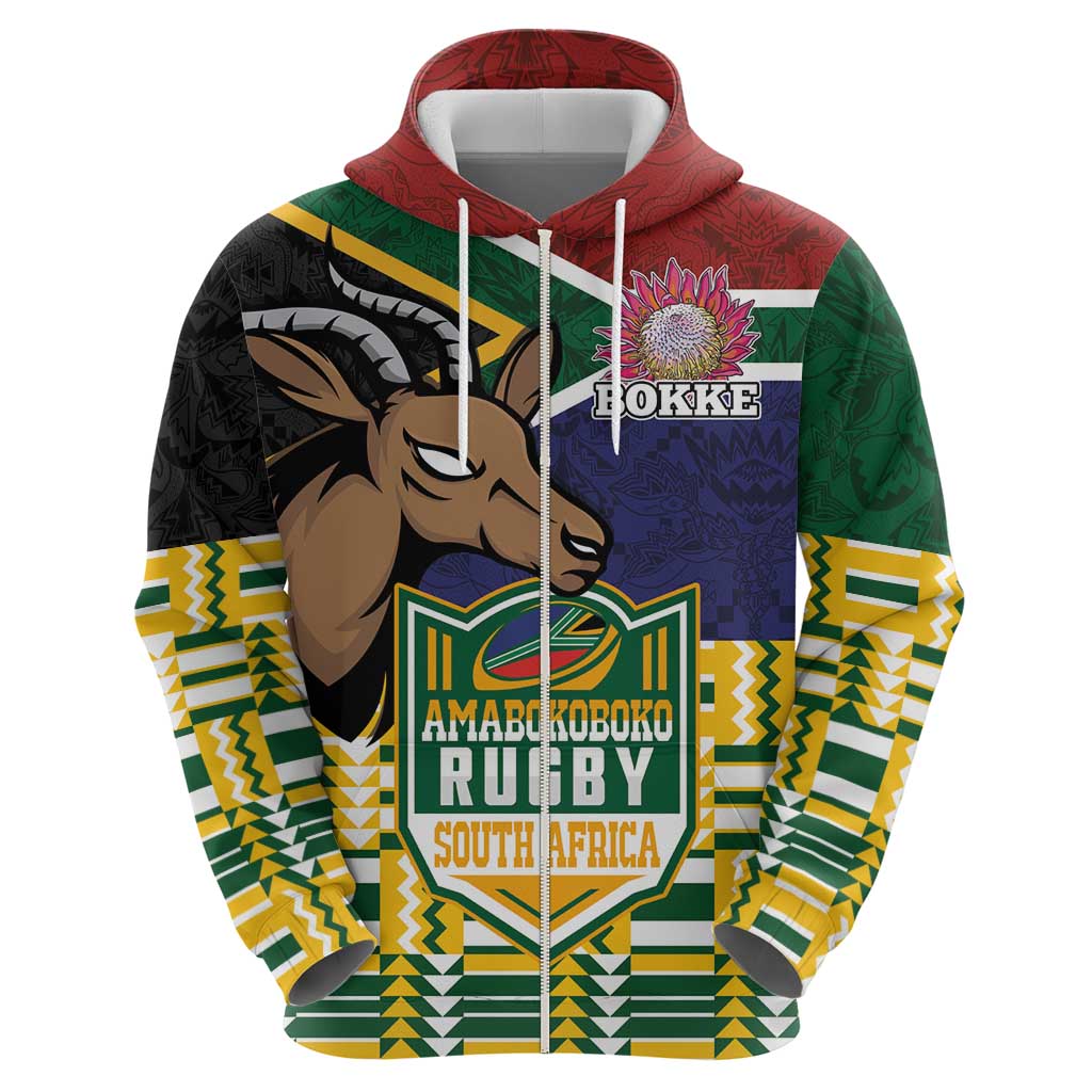 South Africa Rugby Hoodie Go Bokke-Amabokoboko Spirit LT03
