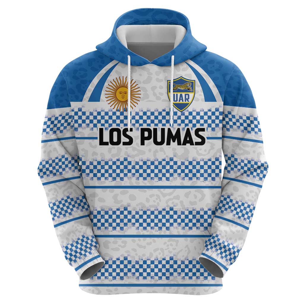 Argentina Rugby Custom Hoodie Los Pumas Jaguar Race Style LT03