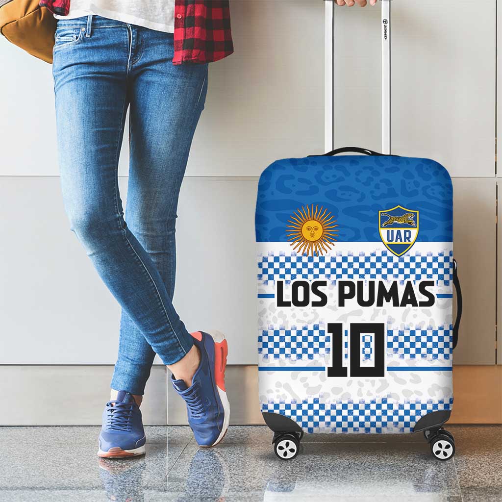 Argentina Rugby Custom Luggage Cover Los Pumas Jaguar Race Style LT03