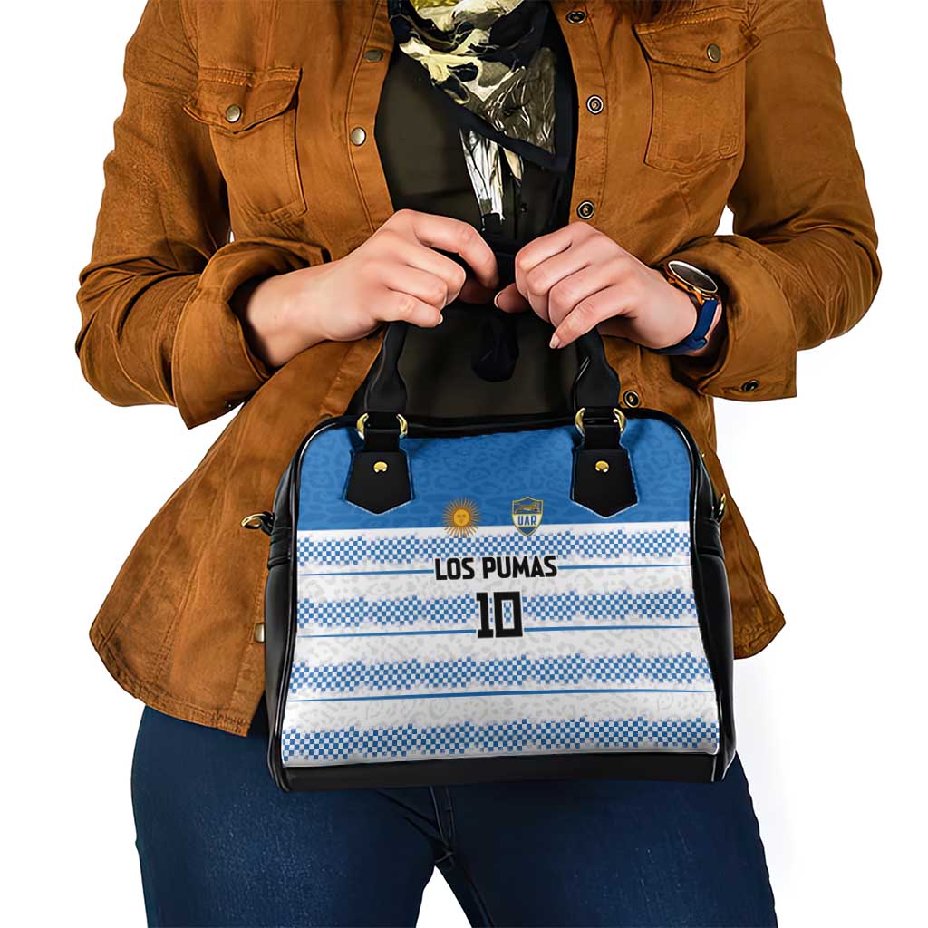 Argentina Rugby Custom Shoulder Handbag Los Pumas Jaguar Race Style LT03