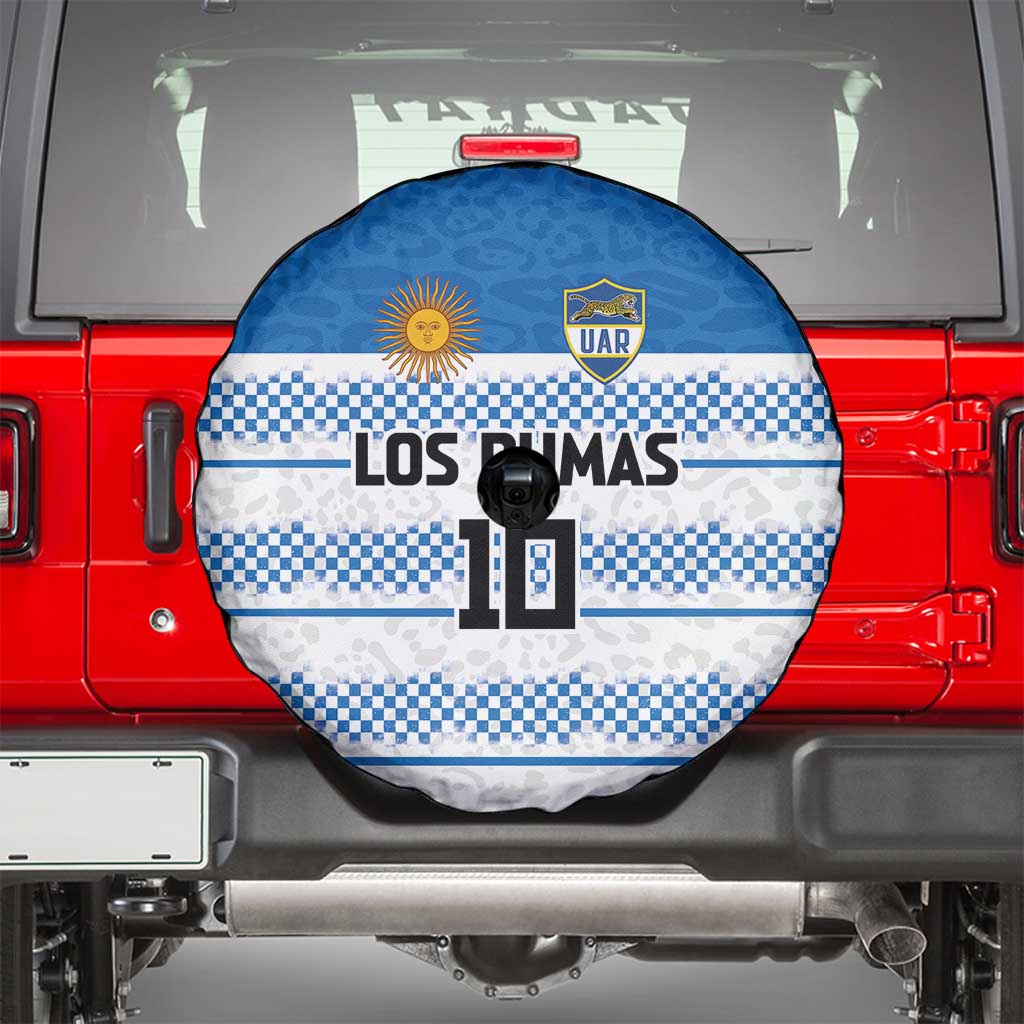 Argentina Rugby Custom Spare Tire Cover Los Pumas Jaguar Race Style LT03