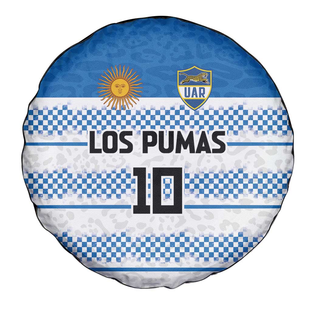 Argentina Rugby Custom Spare Tire Cover Los Pumas Jaguar Race Style LT03