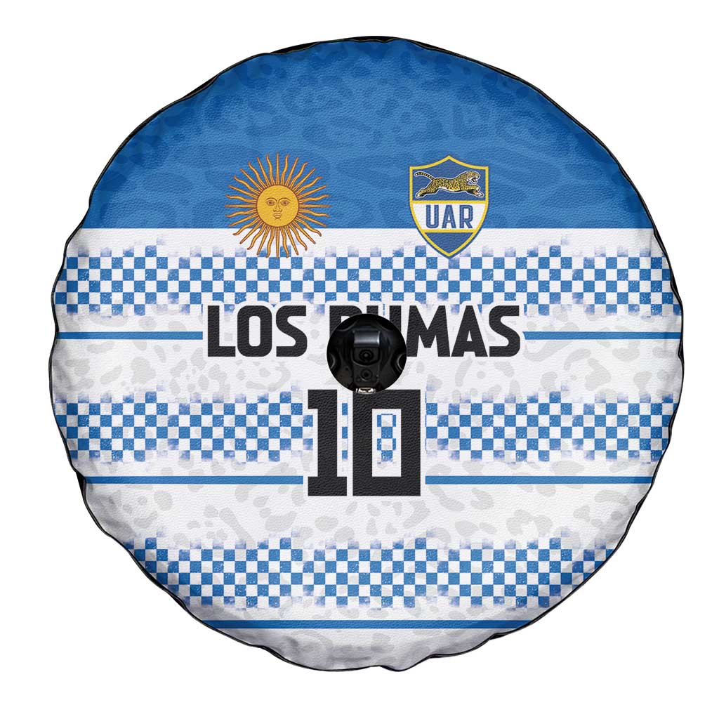 Argentina Rugby Custom Spare Tire Cover Los Pumas Jaguar Race Style LT03