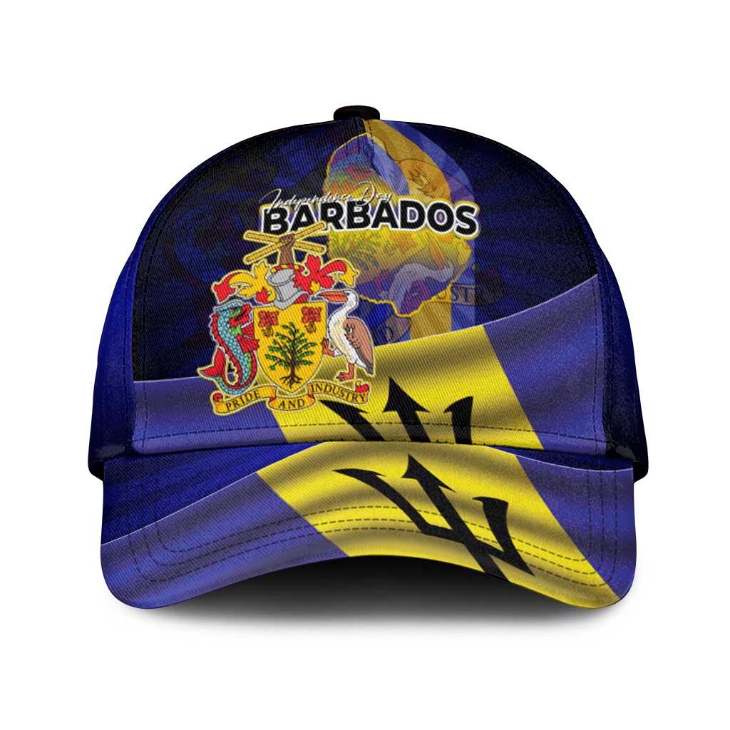 Barbados Independence Day Classic Cap Coat of Arms with Freedom Emblems LT03