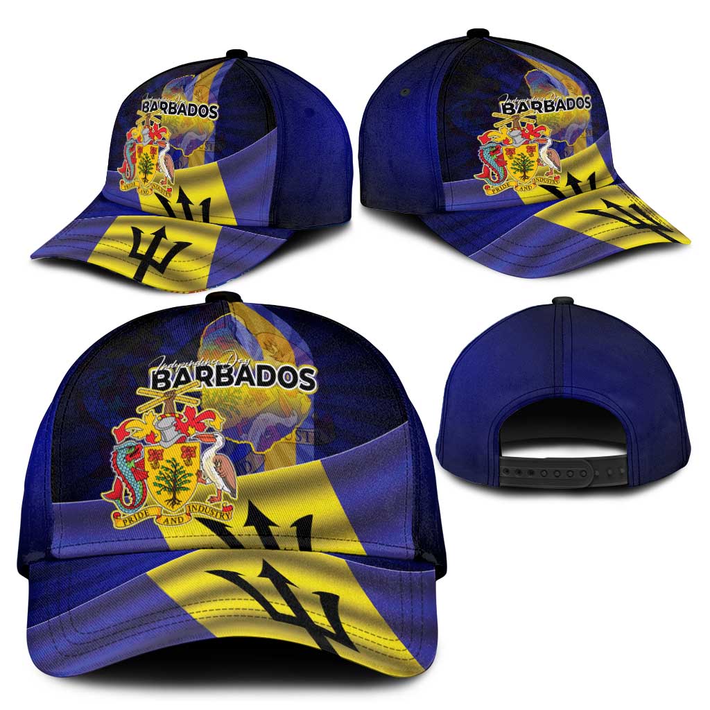 Barbados Independence Day Classic Cap Coat of Arms with Freedom Emblems LT03