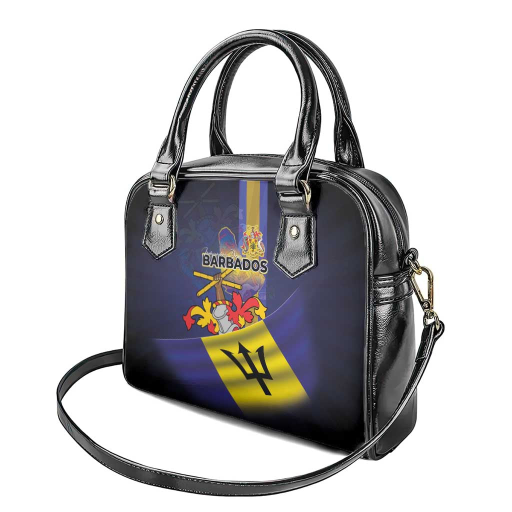 Barbados Independence Day Shoulder Handbag Coat of Arms with Freedom Emblems LT03