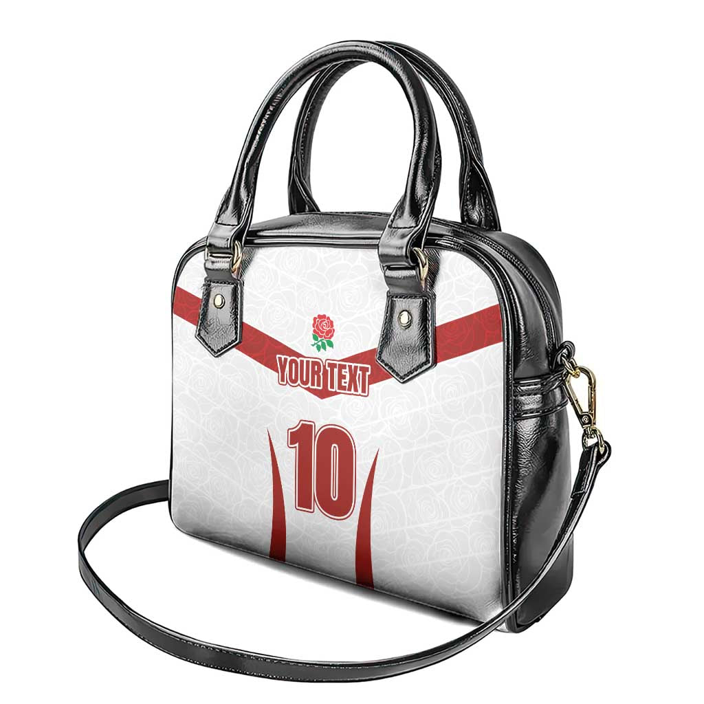 Custom England Rugby-The Red Rose Shoulder Handbag Go Champions LT03