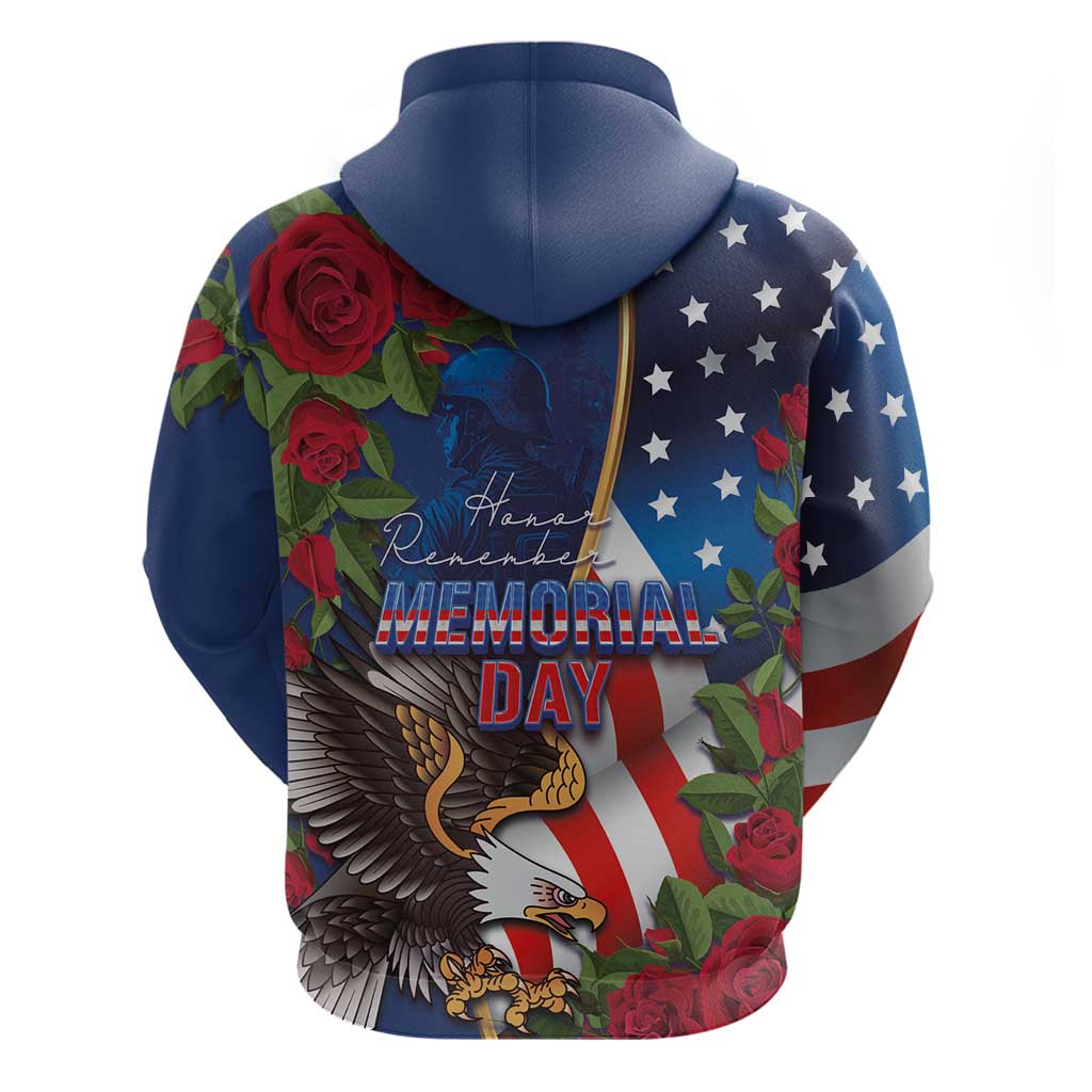 United States Memorial Day-Honor and Remember Hoodie LT03